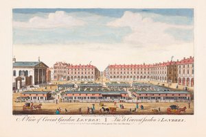 Ein Blick auf Covent Garden, London von Thomas (after) Bowles