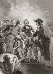Wilhelm, Prinz von Oranien (später König Wilhelm III.) landet in Brixham.