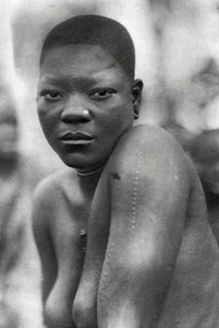 Awemba-Mädchen, Livingstone nach Broken Hill, Nordrhodesien, 1925-1927