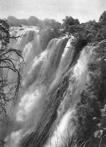 Östlicher Katarakt, Victoriafälle, Livingstone nach Broken Hill, Nordrhodesien, 1925-1927