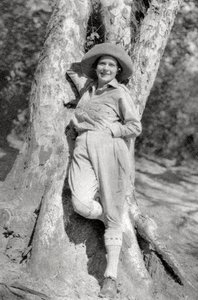 Stella Court Treatt, britische Abenteurerin, Autorin und Filmemacherin, Maereres, Tanganjika, 1925-1927