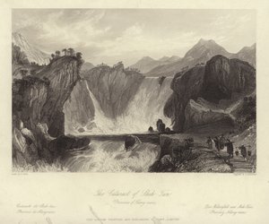 Der Katarakt von Shih Tan von Thomas Allom