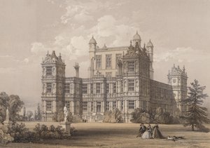 Wollaton Hall, Nottinghamshire von Thomas Allom