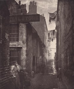 Alte Gasse an der High Street von Thomas Annan