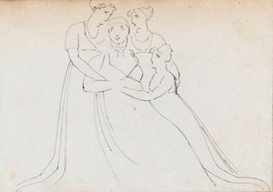 Nelsons Nichten - Miss Bolton und Charlotte Nelson, später Lady Hood