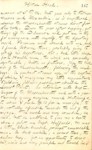 Thomas Butler Gunn Tagebücher - Band 20, Seite 161, 8. September 1862 von Thomas Butler Gunn