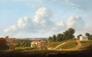Ansicht von Crooms Hill mit Blick auf Hyde Vale, nach 1824