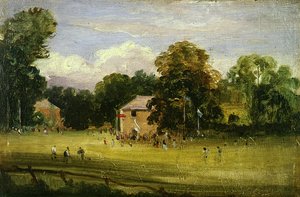 Das Dorffest, East Bergholt von Thomas Churchyard