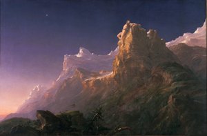 Der gefesselte Prometheus von Thomas Cole