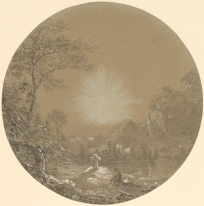 Das Kreuz in der Wildnis von Thomas Cole