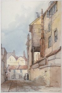 Catherine Wheel Alley, City of London von Thomas Colman Dibdin