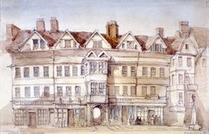 Staple Inn, Holborn, London, 1854