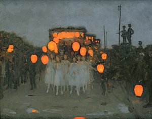 Die Laternenparade ca. 1918