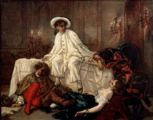 Nach dem Maskenball, 1850er Jahre