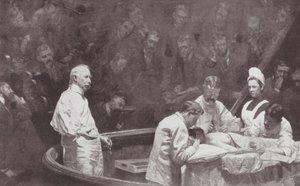 Philadelphia: Dr. D. Hayes Agnew am Ende einer Klinik von Thomas Cowperthwait (after) Eakins
