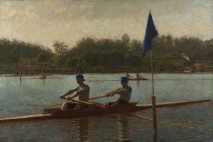 Die Biglin-Brüder wenden die Boje, 1873 von Thomas Cowperthwait Eakins