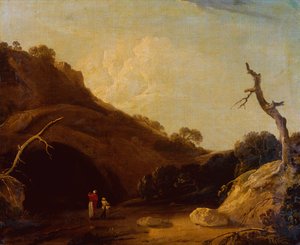 Der Eingang zu einer Höhle in der Nähe von Gyah