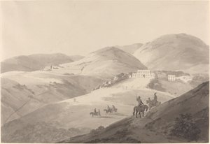 Ansicht des Gouverneurshauses in St. Helena