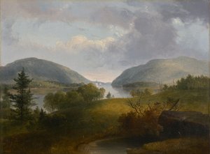 Hudson River bei Bear Mountain von Thomas Doughty