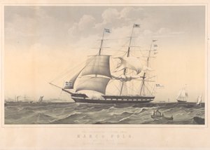 Das berühmte Klipperschiff Marco Polo von Thomas Dove