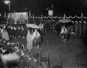 Beerdigung des Mikado, September 1912