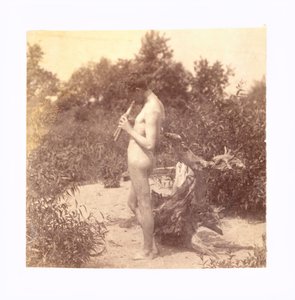 Stehender Pfeifer Studie für Arkadien, ca. 1883