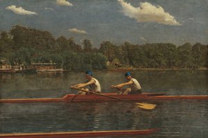 Die Biglin-Brüder beim Rennen von Thomas Eakins