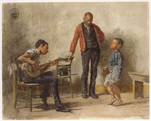 Die Tanzstunde von Thomas Eakins