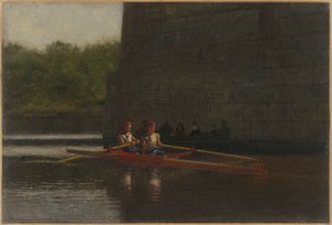 Die Ruderer (Die Schreiber-Brüder) von Thomas Eakins