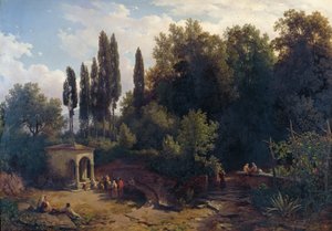 Waldkapelle im römischen Gebirge von Thomas Ender