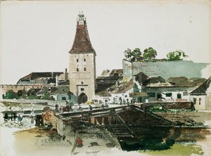 Wiener Tor-Stadttor in Krems von Thomas Ender