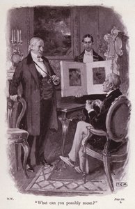 Illustration für Die Frau in Weiß von Wilkie Collins