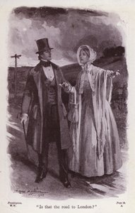 Illustration für Die Frau in Weiß von Wilkie Collins
