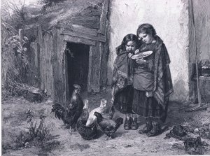 Pot Luck, aus The Magazine of Art 1893, Cassell and Company von Thomas Faed