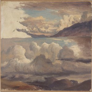 Wolken über dem Fjord von Thomas Fearnley