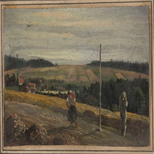 Landschaftsstudie von Thomas Fearnley