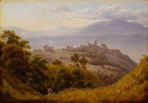 Ansicht von Olevano von Thomas Fearnley