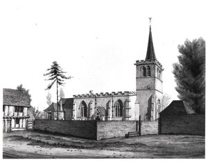 Eine englische Kirche