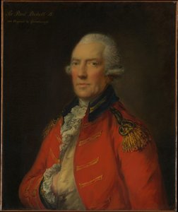 Oberstleutnant Paul Pechell (1724-1800) von Thomas Gainsborough