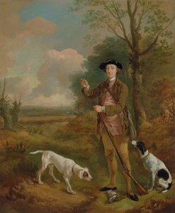 Major John Dade von Tannington, Suffolk von Thomas Gainsborough