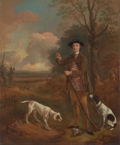 Major John Dade aus Tannington, Suffolk von Thomas Gainsborough
