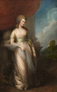 Porträt von Georgiana Cavendish, Herzogin von Devonshire (1757-1806) von Thomas Gainsborough