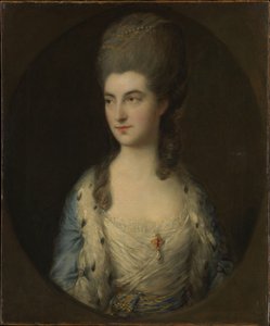 Porträt einer jungen Frau, genannt Miss Sparrow von Thomas Gainsborough