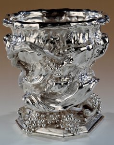 Rokoko-Stil Silberflaschen-Eimer (1727-1728) von Thomas Germain