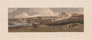 Eine Auswahl von zwanzig der malerischsten Ansichten in Paris: Blick von der Palastterrasse, 1803 von Thomas Girtin