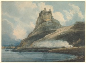 Lindisfarne Castle, Holy Island, Northumberland von Thomas Girtin