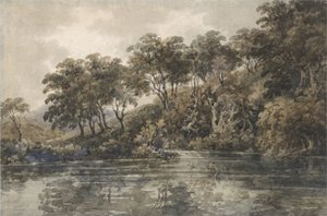 Bäume und Teiche bei Bromley, Kent, ca. 1798