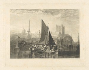 Rochester am Fluss Medway von Thomas Goff Lupton