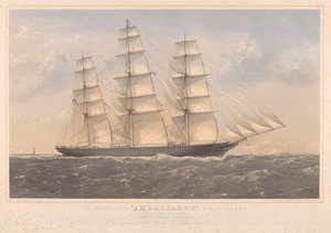 Clipper-Schiff Ambassador, A.1. 16 Jahre... William Lund Esquire & andere (Eigentümer) William Walker Esquire (Erbauer)
