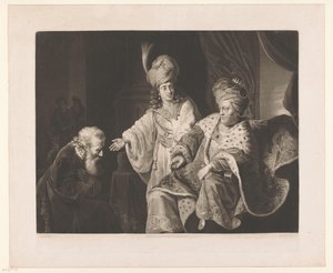 Joseph stellt seinen Vater dem Pharao vor